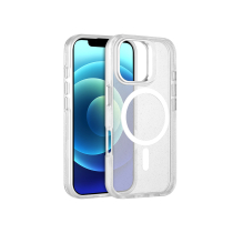 COVERME Coque GRAVITY MagSafe iPhone 15 (Blanc)