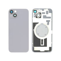 Vitre Arrière Complète Violette iPhone 14 Plus (Avec MagSafe) (Sans Logo)