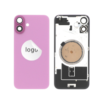 Vitre Arrière Rose iPhone 16 Plus (Pulled A)