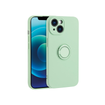 Coque Finger Grip iPhone 16e (Vert Pastel)